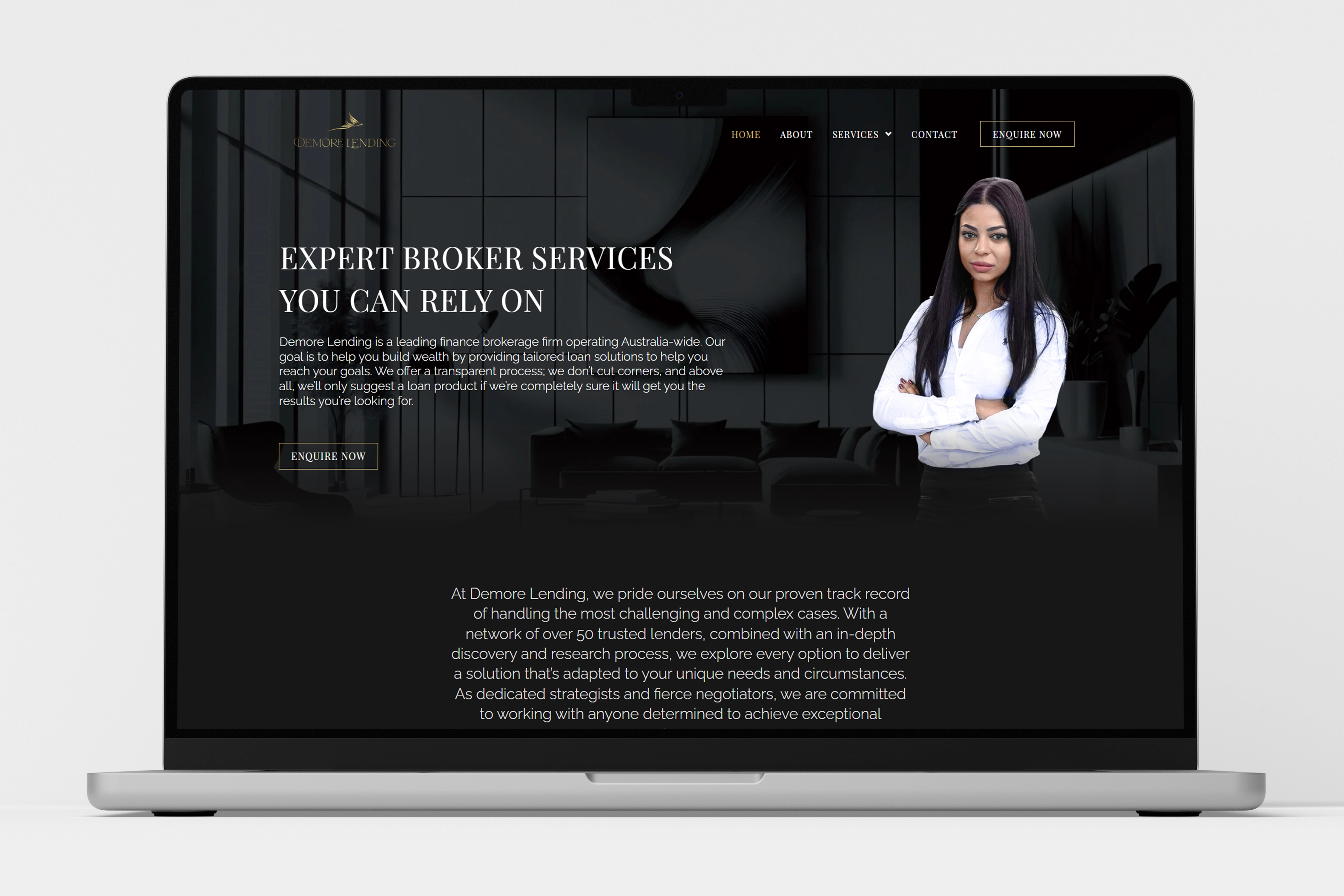 Demore Lending screenshot